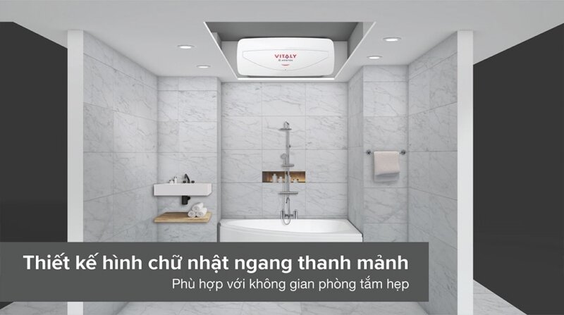 Đánh giá bình nóng lạnh 20 lít Ariston Vitaly 20 Slim 2.5 FE