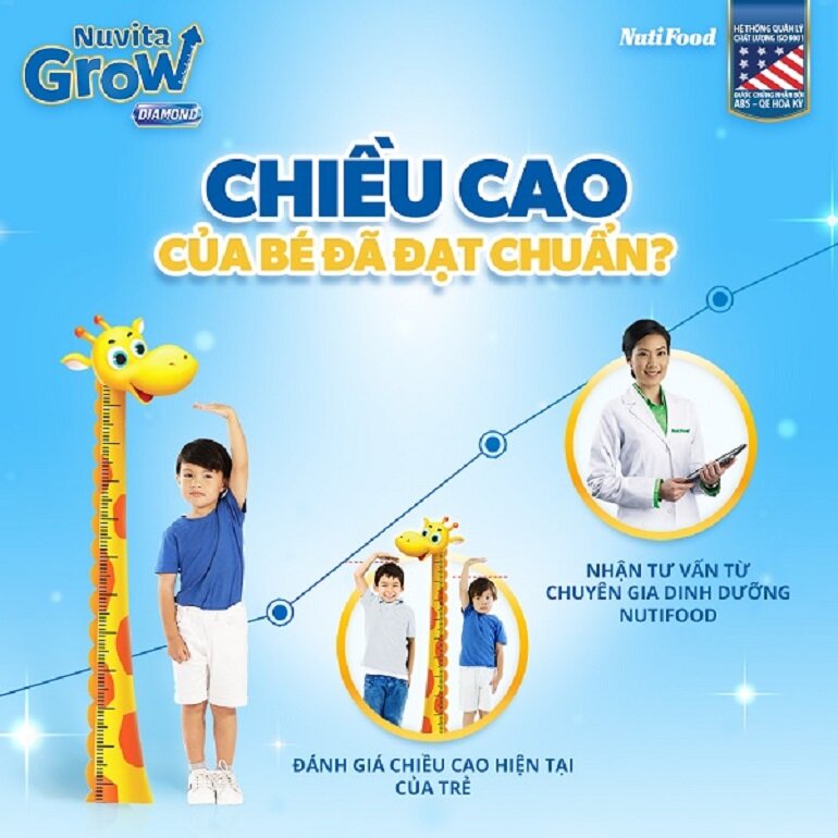 Sữa Nuvi Grow 