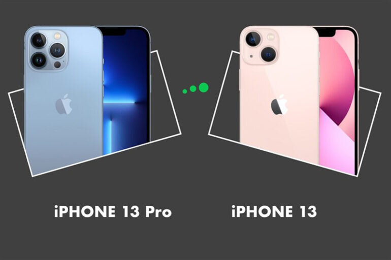 so sánh iphone 13 và iphone 13 pro