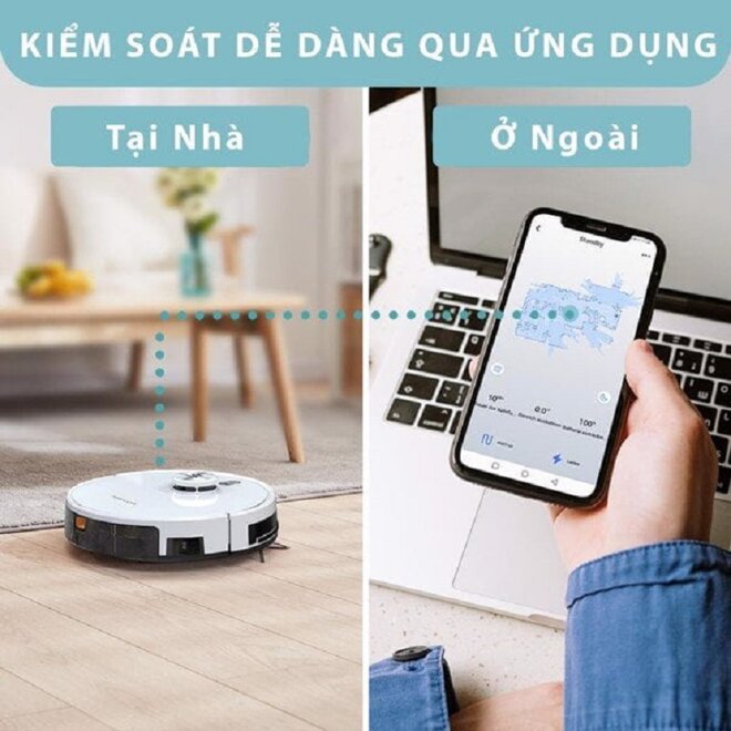 Robot hút bụi Tesvor S6 Plus