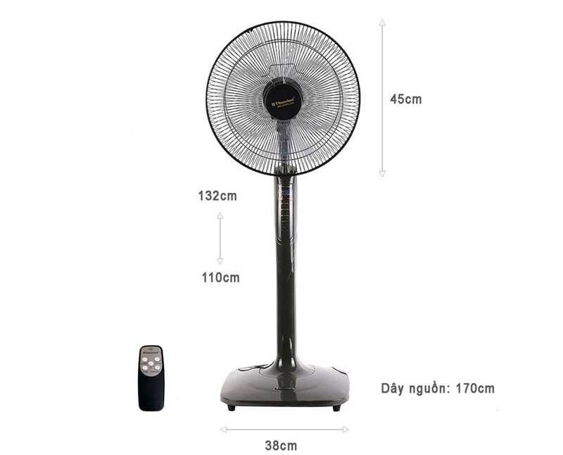 TOP 5 quạt cây Vinawind Điện cơ Thống Nhất bền và tiết kiệm điện, giá từ 291.000 đồng