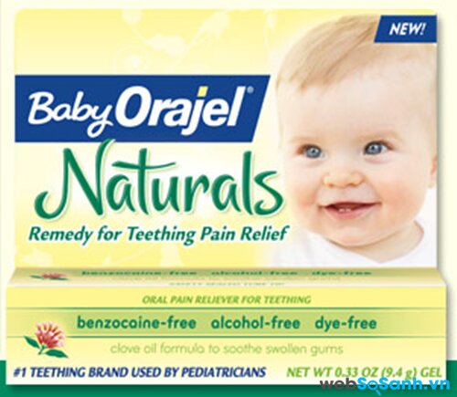 Thuốc giảm đau Baby Orajel Naturals