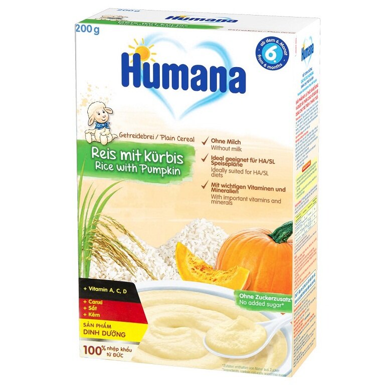 Bột ăn dặm Humana