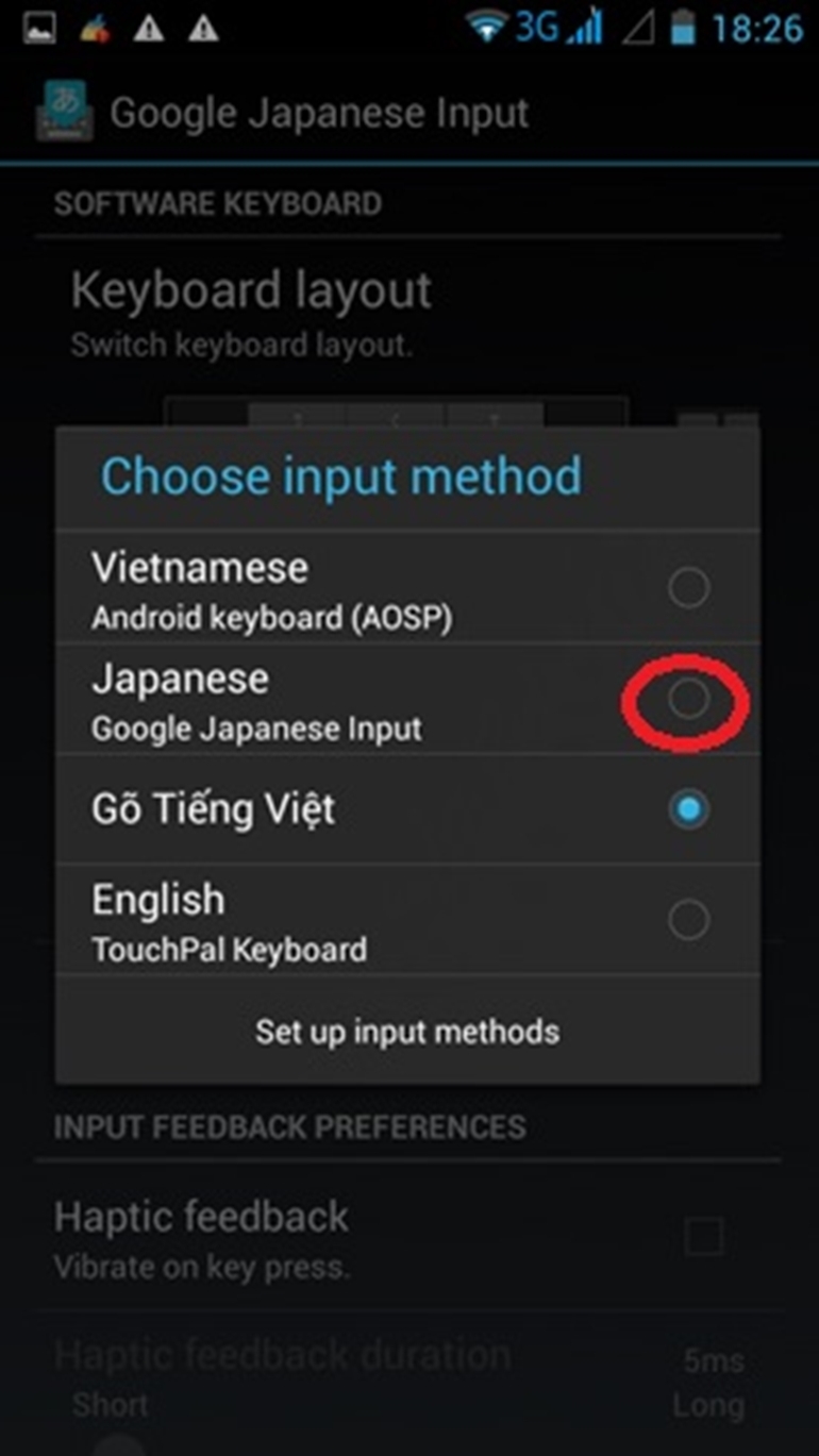 hướng dẫn cài đặt bàn phím tiếng Nhật