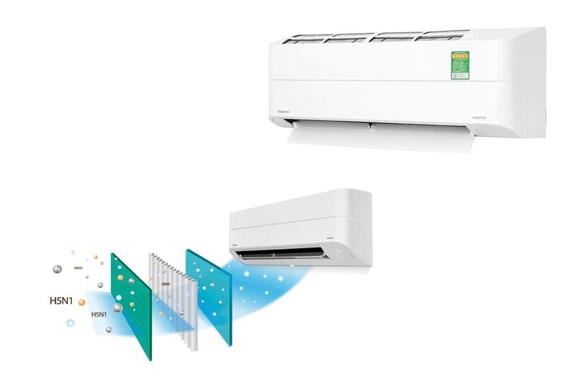Đánh giá điều hòa Toshiba RAS-H10Z2KCVG-V: Tinh lọc không khí tốt, cực tiết kiệm điện!