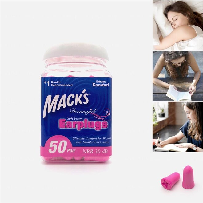 Nút bịt tai Mack's Dreamgirl Soft Foam Earplugs 