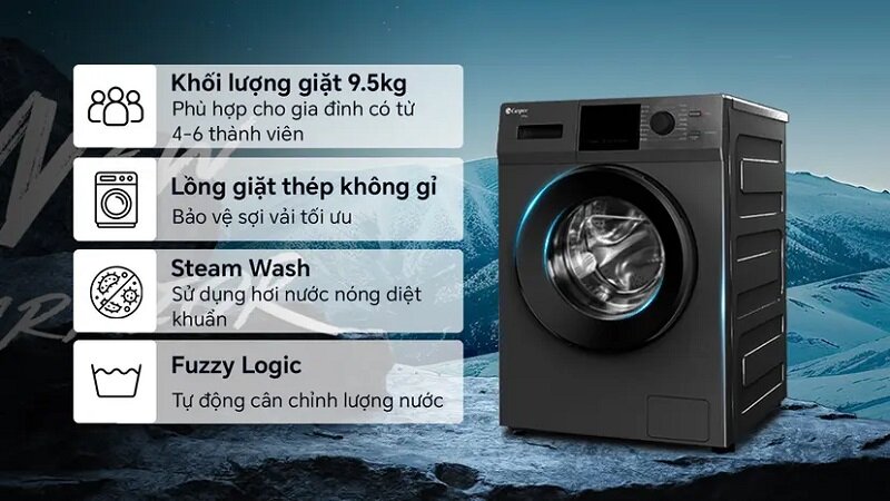 TOP 7 máy giặt cửa ngang giá rẻ chỉ 5 triệu đồng, đáng mua cho gia đình năm 2025