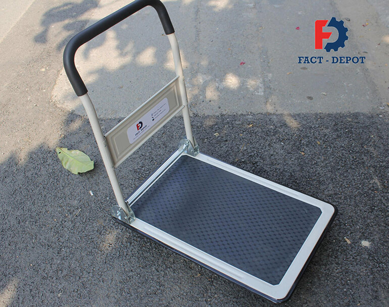 Xe đẩy hàng 4 bánh Fact-Depot FD150 được thiết kế nhỏ gọn và chắc chắn