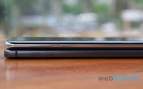 so sánh thiết kế điện thoại S8 và LG G6