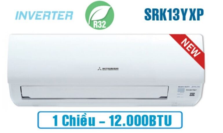 Review nhanh mẫu điều hòa Mitsubishi 12000 1 chiều SRK/SRC13YXP-W5
