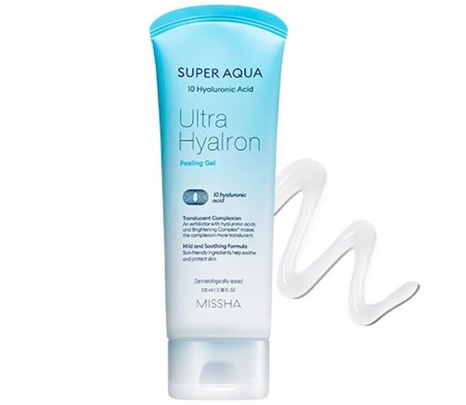 Tẩy da chết Missha Super Aqua D-tox Peeling Gel