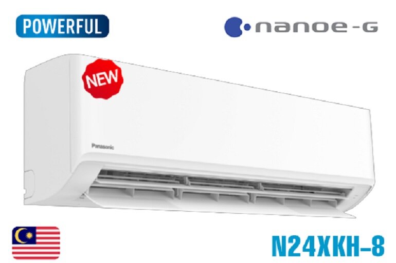 điều hòa Panasonic CU/CS-N24XKH-8 24000 BTU 1 chiều gas R-32