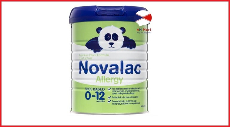 Sữa Novalac Úc 800g - Giá tham khảo: 900.000 vnđ