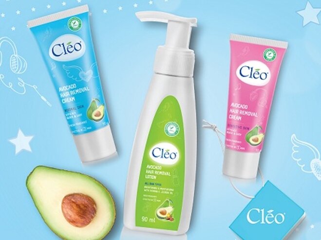 Kem tẩy lông nách Cléo Avocado Cream