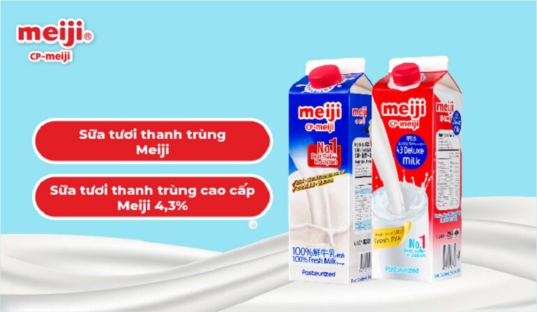 Sữa tươi thanh trùng Meiji