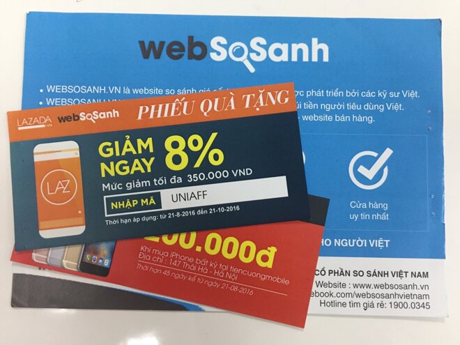 Đến Chuyến Xe Khởi Nghiệp II để nhận Voucher từ thương hiệu nổi tiếng tại gian hàng Websosanh