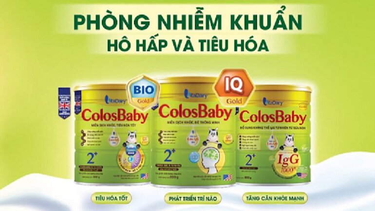 So sánh sữa Yoko và sữa Colosbaby: Nên chọn loại sữa nào?