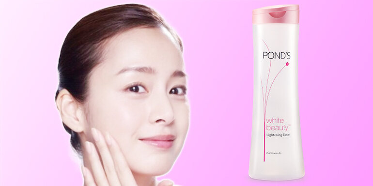 Nước hoa hồng Pond's giảm thâm, sạm và nám để mang đến làn da trắng sáng tự nhiên