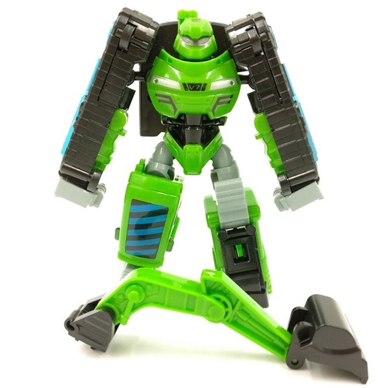 Đồ chơi robot biến hình siêu xe màu xanh lá Boy Toys - AB-12A