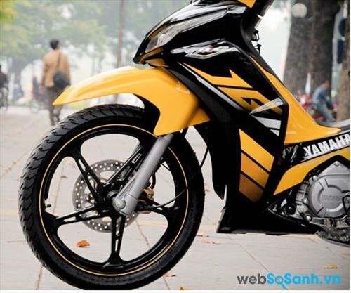 Vành đúc trên Yamaha Jupiter