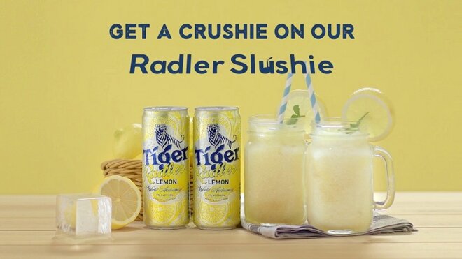 Đánh giá bia Tiger Radler Lemon