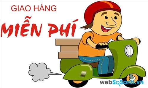 Nhiều công ty TMĐT đã áp dụng chương trình giao hàng miễn phí để câu khách