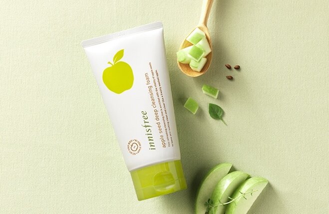 Giới thiệu sơ lược về sữa rửa mặt Innisfree táo