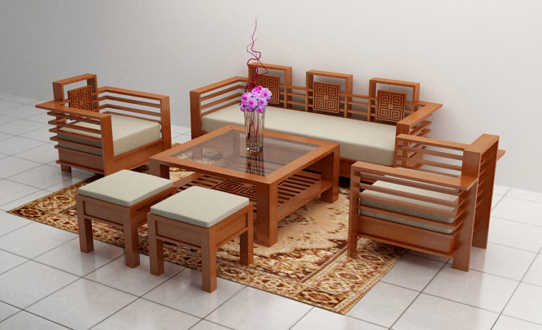 Giá các loại bàn ghế gỗ hương trên thị trường | Đồ gỗ Thu Tú