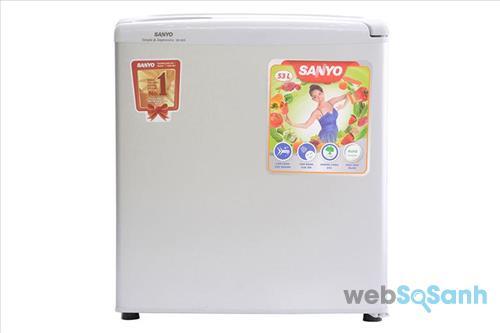Tủ lạnh mini Sanyo được nhiều người dùng ưa chuộng trên thị trường