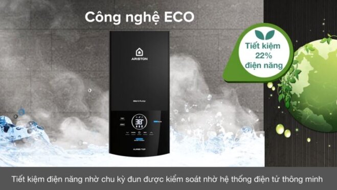 Máy nước nóng trực tiếp Ariston Aures Top 4.5P