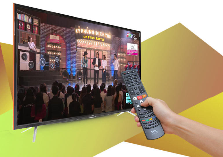 Tích hợp sẵn DVB-T2 trên Smart Tivi TCL 32 inch L32S6100