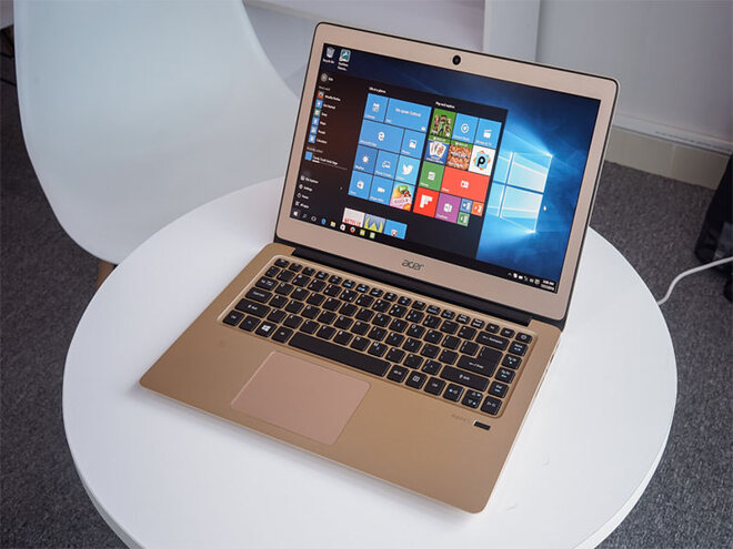 Vỏ nhôm của Acer Swift 3 