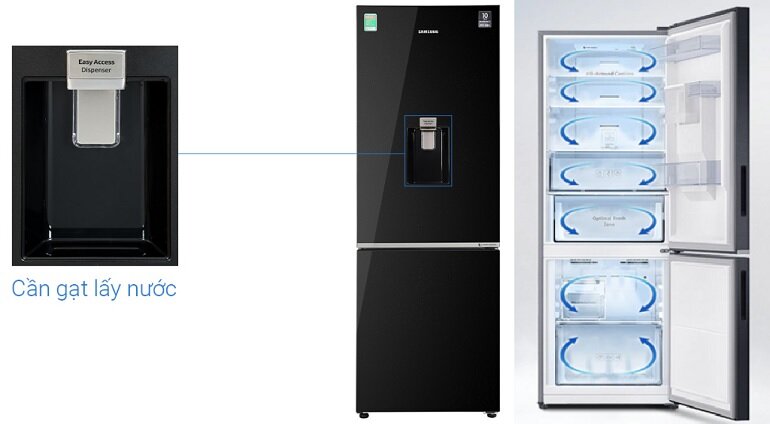 Tủ lạnh 2 ngăn Samsung RB30N4190BU/SV 