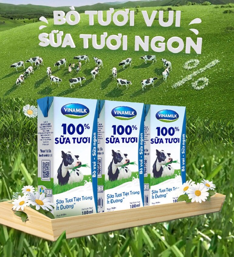 Sữa tươi Vinamilk tốt cho hệ miễn dịch