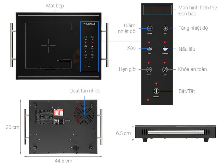 Bếp hồng ngoại Junger MT-21 2200W