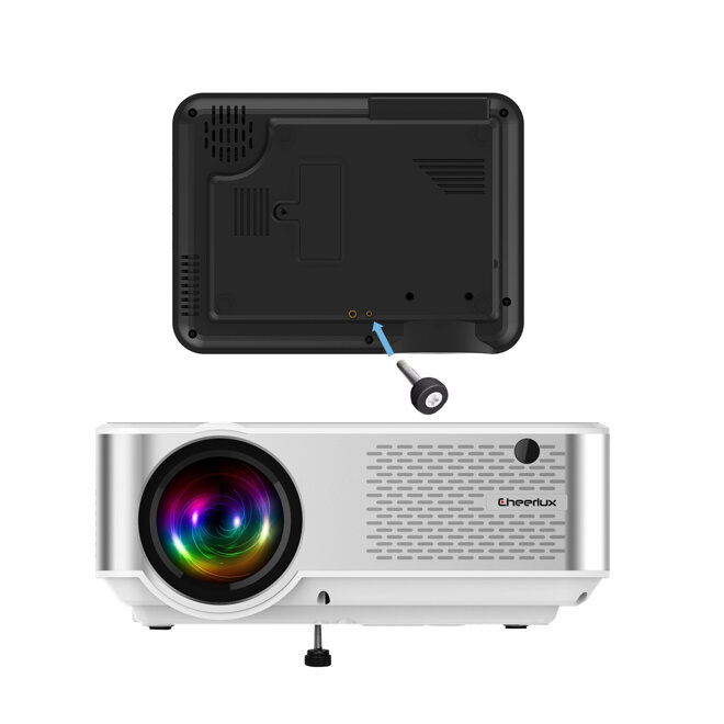 Tại sao máy chiếu mini projector Cheerlux C9 lại là giải pháp thay thế TV cho phòng ngủ?