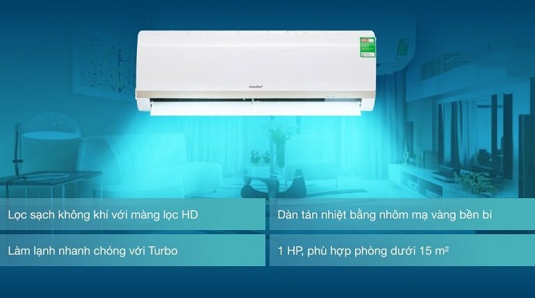 Điều hòa 9000BTU Comfee Inverter 1 HP SIRIUSA-9ED 