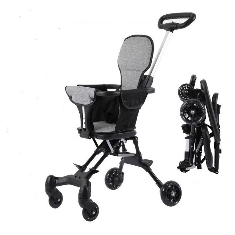 Xe đẩy em bé VBABY 520 có thiết kế gọn nhẹ