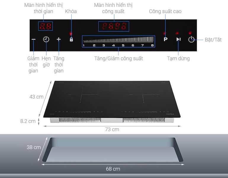 Bếp từ Hafele HC - I2732A