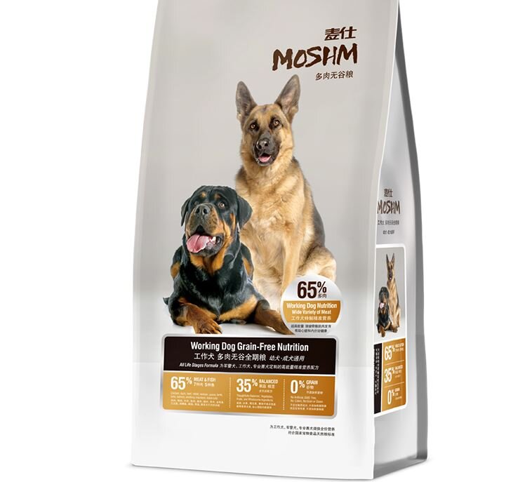 Moshm Working Dog Grain Free Nutrition Dog Food