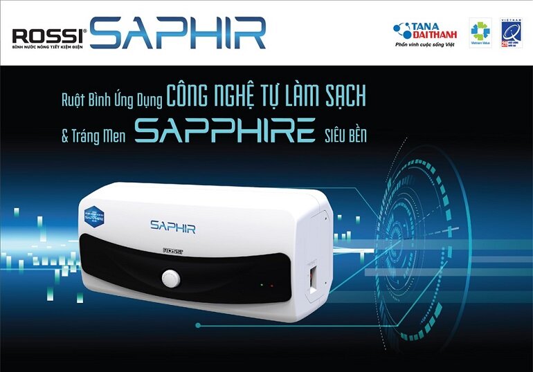 Bình tắm nóng lạnh Rossi Saphir 32SQ