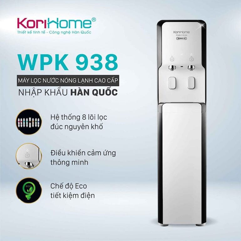 Máy lọc nước KoriHome WPK – 938