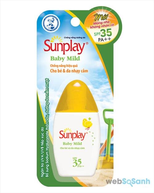 Kem chống nắng Sunplay Baby Mild SPF35, PA++