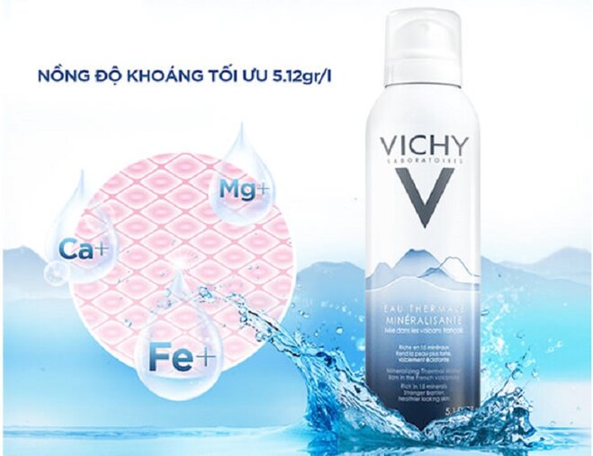 Xịt khoáng Vichy 150ml có thật sự TỐT và HIỆU QUẢ?