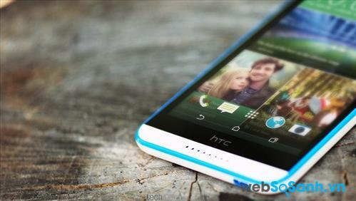 Desire 820G Plus Dual Sim vẫn chạy trên nền hệ điều hành Android Kitkat 4.4.4, với giao diện người dùng HTC Sense UI 6.0