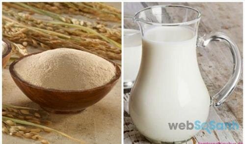 Bạn cũng có thể dùng hai nguyên liệu có sẵn là sữa tươi và cám gạo để tẩy da chết