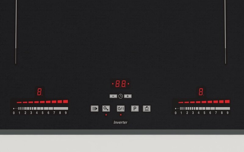 Bếp từ âm 2 vùng nấu Lorca LCI-809D sang trọng, hiện đại, tiết kiệm điện
