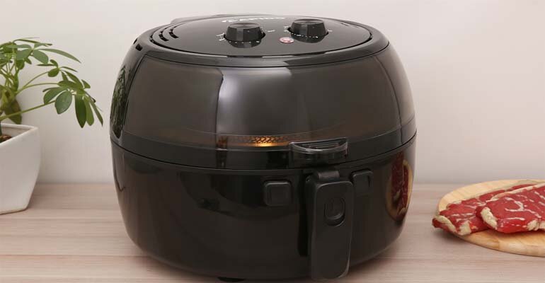 Nồi chiên Rapido RAF6.5D-LUX tích hợp bảng điều khiển cảm ứng thông minh Nồi chiên không dầu Rapido RAF6.5D-LUX