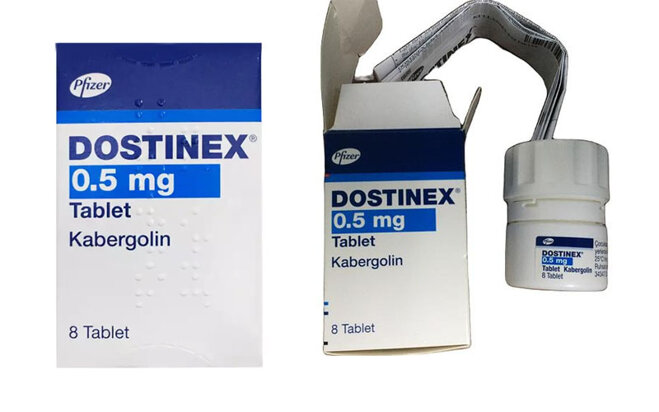 thuốc tiêu sữa Kabergolin (dostinex)