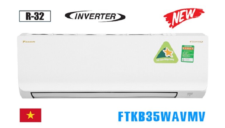 điều hòa Daikin 12000 BTU 1 chiều Inverter FTKB35WAVMV